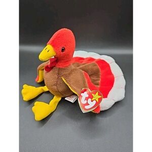 Gobbles the Turkey DOB November 27, 1996 Ty The Beanie Babies Collection